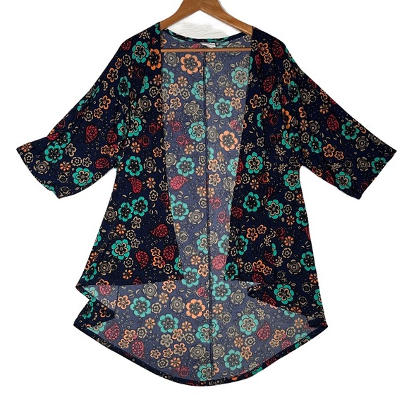 LuLaRoe Tops - Floral Kimono Cardigan - Hippie Boho LulaRoe - Festival - Beach Cover
